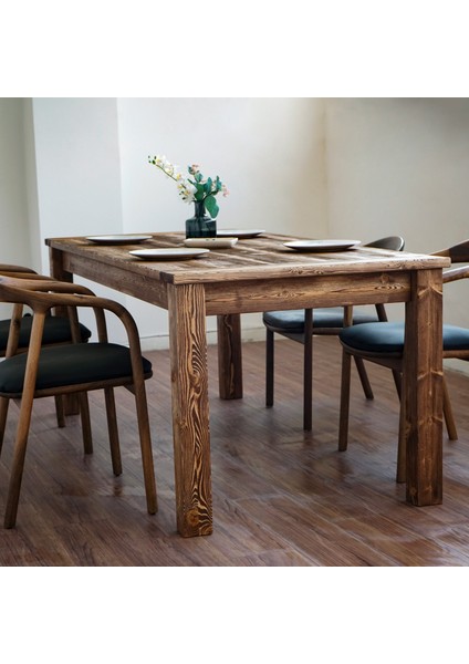 Doğal Ladin Ahşap Yemek Masası - Oturma Odası / Yemek Odası Için modelleri