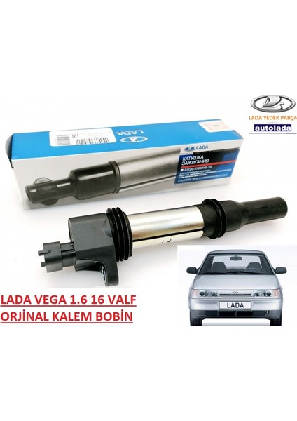 Lada Vega 2110 2111 2112 Ateşleme Kalem Bobin 1.6 16 Valf Ince Tip Orjinal Avtovaz