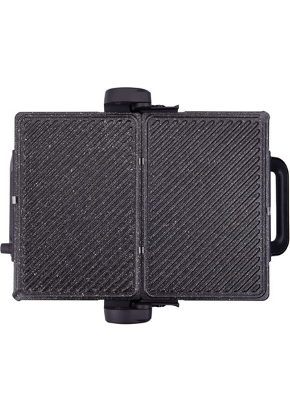 Kırmızı Maxi Tost Makinesi, Pratik ve Şık Tasarım, Hızlı Isıtma