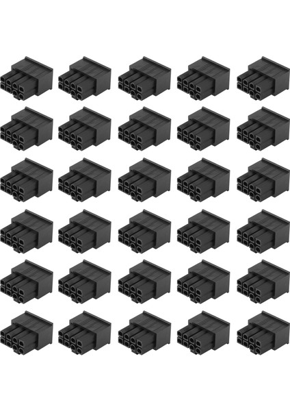 30PCS 4.2mm 8p 8pın Erkek Pcı-E Pcıe Güç Konektörü Plastik Kabuk (Yurt Dışından)