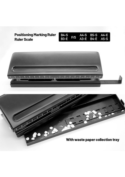 Ayarlanabilir 6 Delikli Delgeç Günlük Planlayıcı Kişisel Ajanda ve Dosya Dolum Sayfaları Için Metal 6 Halkalı Delgeç (Yurt Dışından) modelleri