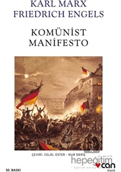 Komünist Manifesto - Karl Marx ve Friedrich Engels Ciltsiz 136 Sayfa Türkçe Eser fırsatları