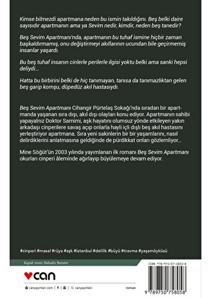 Beş Sevim Apartmanı Romanı - Mine Söğüt Ciltsiz 152 Sayfa fırsatları