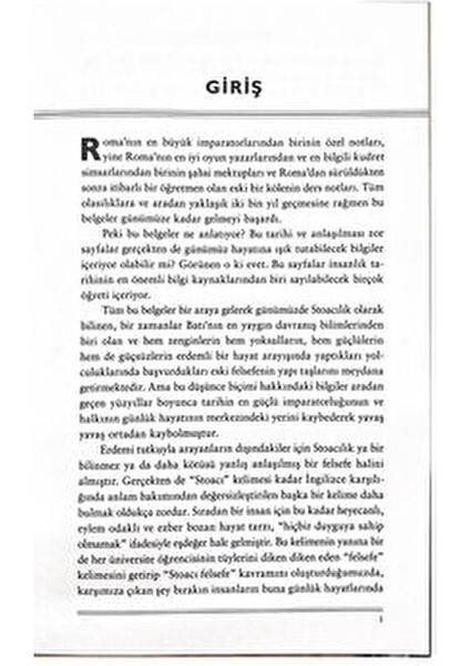 Stoacının Günlüğü: Ryan Holiday ve Stephen Hanselman Cilt Durumu Ciltsiz 432 Sayfa indirimleri