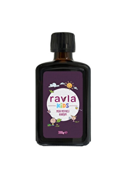 Mor Meyveli Karışım 330g Doğal Meyve Aromasıyla Çocuklar İçin Sağlıklı Alternatif