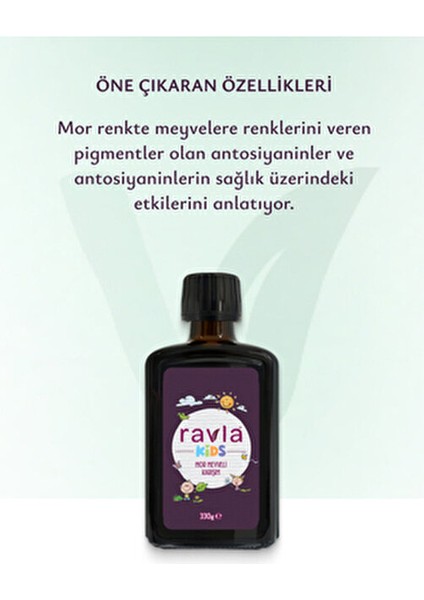 Mor Meyveli Karışım 330g Doğal Meyve Aromasıyla Çocuklar İçin Sağlıklı Alternatif