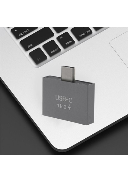 USB C Erkek - Çift USB C Dişi Splitter Dönüştürücü Adaptör (Yurt Dışından) indirimleri