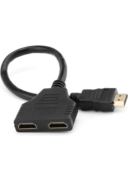 Splitter Bir Iki Erkekten Çift Dişi Adaptör Kablosuna (Yurt Dışından) fırsatları