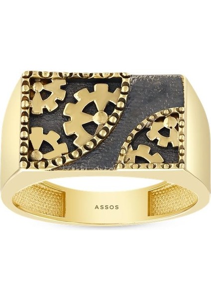 Altın Erkek Yüzük - 14K