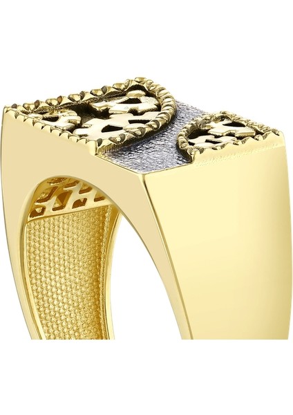 Altın Erkek Yüzük - 14K indirimleri