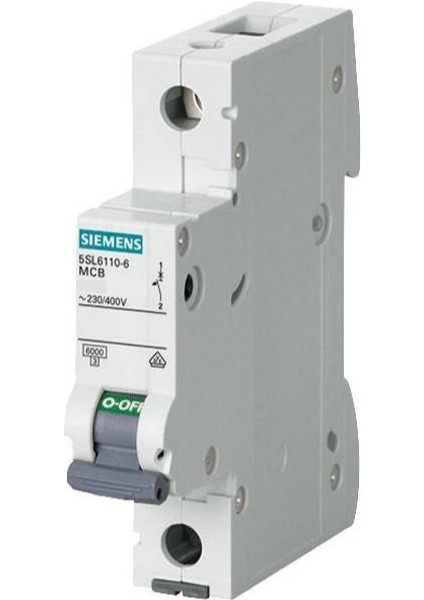 Otomatik Sigorta C Tipi 1 Fazlı 2 Amper 6ka