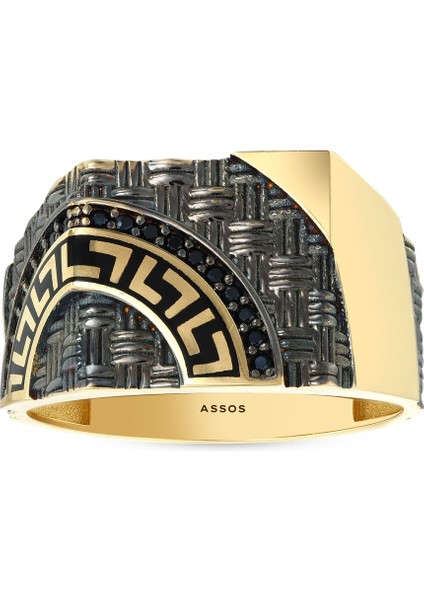 Altın Erkek Yüzük - 14K fırsatları