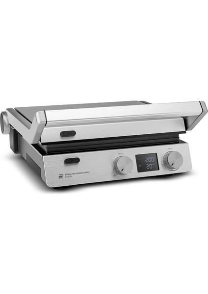 Dijital Zaman Ayarlı 2000W Yanmaz Yapışmaz Izgara ve Tost Makinesi