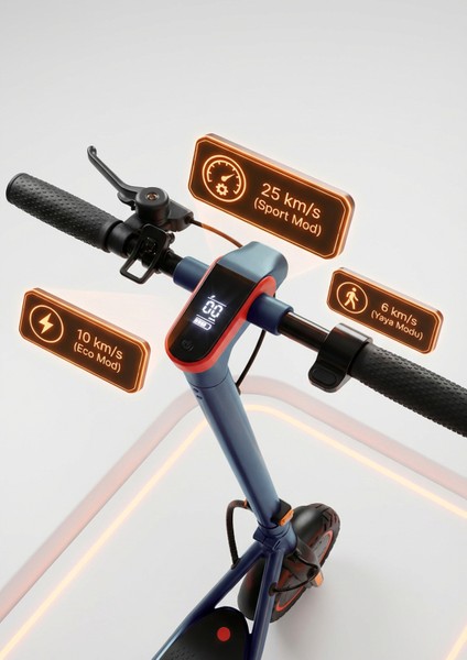 JB-545 Elektrikli Scooter – 350W Motor, 25 Km/s Hız, Disk Fren, Ipx5, 13.2AH Batarya modelleri