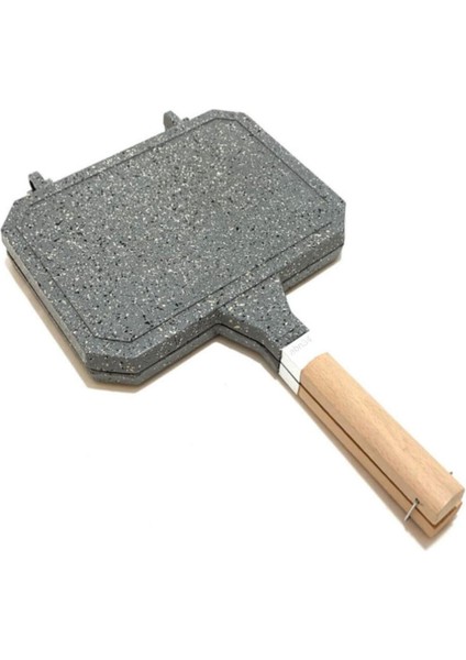 Granıt Ocaküstü Tost Makinesi, Tam Açılır, Ergonomik ve Sağlıklı Izgara fiyatları