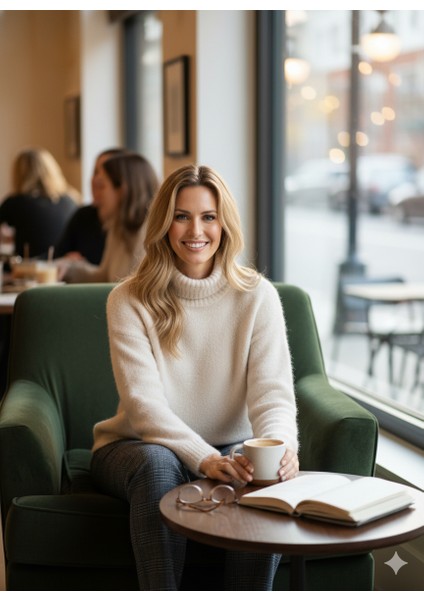 Kadın Pantolon Cepli Battal Beden Kalın Kışlık Şardonlu Pamuk Dokulu Lastikli Kırçıl Desenli indirimleri