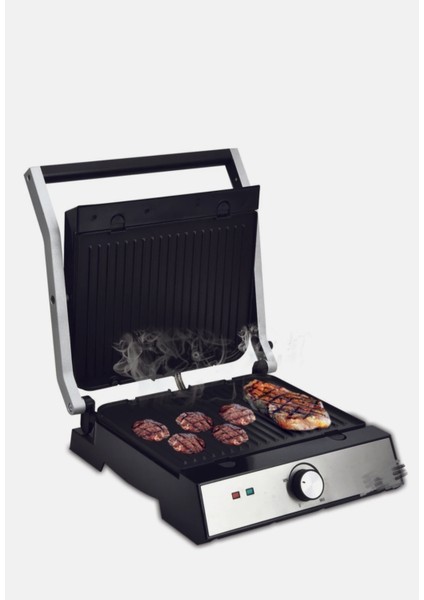 Paslanmaz Çelik Gövdeli Izgara ve Tost Makinesi, Pratik ve Şık Tasarım fiyatları