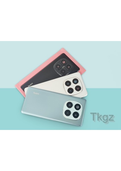 Xiaomi REDMİ NOTE 14 PRO -4G- Arka Pil Batarya Kapağı Kapak ( Full Kamera Lensli ) MAVİ modelleri