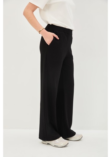 Beli Lastikli Düz Kesim Örme Pantolon fiyatları