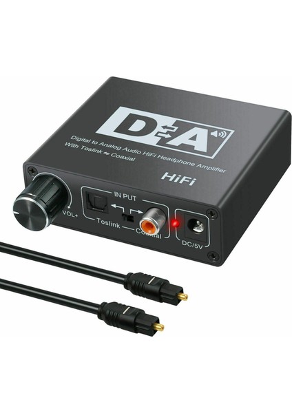 192KHZ Dijital Optik Koaksiyel - Analog Rca Ses Hifi Dönüştürücü (Yurt Dışından) fırsatları
