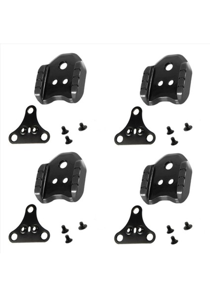 Bisiklet Kilit Pedalı Adaptörü Spd Ayakkabı Kelepçe Kapağı Çift Kullanımlı Adaptör (Yurt Dışından)