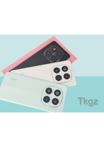 Xiaomi REDMİ NOTE 14 PRO -5G- Arka Pil Batarya Kapağı Kapak ( Full Kamera Lensli ) BEYAZ modelleri