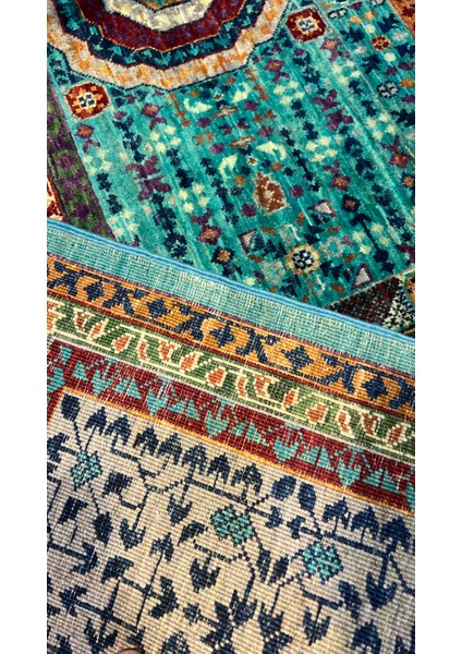 El Dokuma Afgan Memlük Halısı