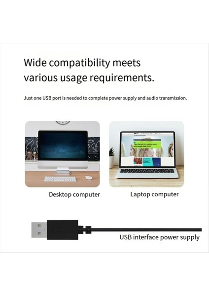 USB Bilgisayar Hoparlörü Masaüstü Dizüstü Bilgisayar Hoparlörü Küçük Bilgisayar Soundbar USB Mini Hoparlör Çift Hoparlör Stereo (Yurt Dışından) fiyatları