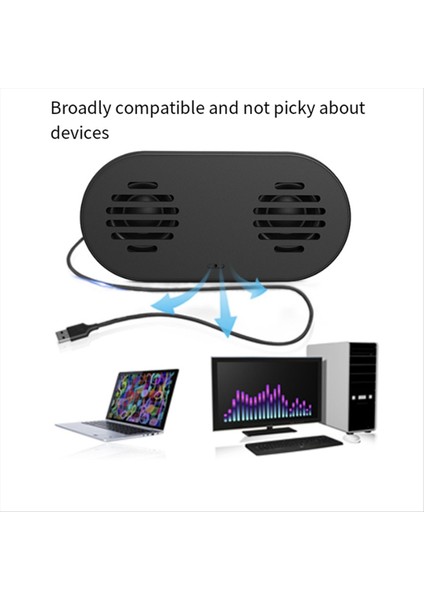 USB Bilgisayar Hoparlörü Masaüstü Dizüstü Bilgisayar Hoparlörü Küçük Bilgisayar Soundbar USB Mini Hoparlör Çift Hoparlör Stereo (Yurt Dışından) fırsatları