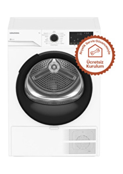 Gdh 9655 Isı Pompalı Kurutma Makinesi 9 Kg E Enerji Sınıfı Dijital Kontrol Paneli indirimleri