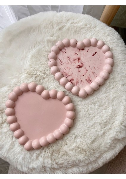 Takı Tabağı Kokulu Dekoratif Boyanabilen Taş Tozu Vernikli Beyaz fırsatları