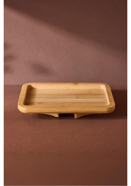 SofaServe Dikdörtgen Bambu Koltuk Tepsisi 27x20 cm fiyatları