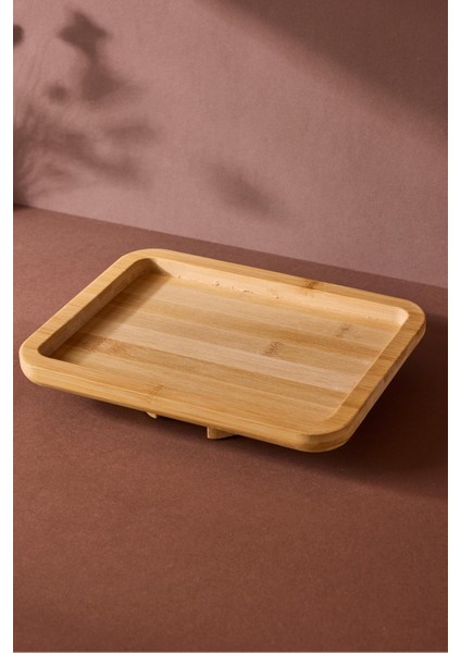 SofaServe Dikdörtgen Bambu Koltuk Tepsisi 27x20 cm modelleri