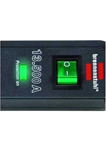 Eco Line 1,5 m Uzunlukta 13.500A Akım Koruyucu Priz Işıklı Anahtar ve Çocuk Koruması modelleri