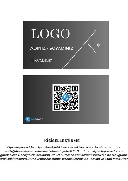 Nfc ve Qr Kod Özellikli Dijital Kartvizit