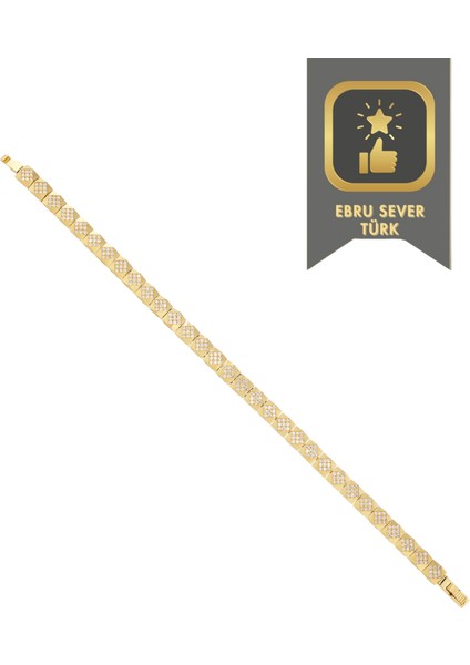Altın Taş Detaylı Bileklik