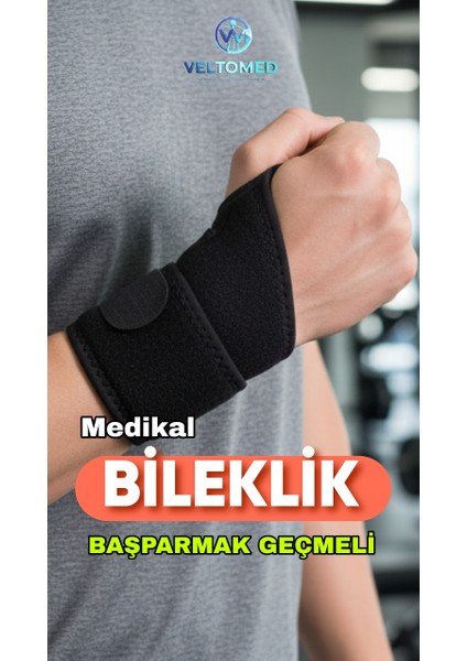 Başparmak Destekli Bilek Bandajı Atelsiz Fitness Bilek Bandajı Sporcu Bilek Bandajı El Bilek Bandajı