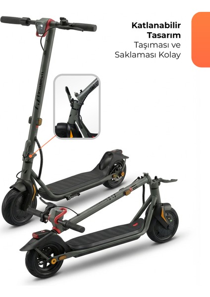 JB-545 Elektrikli Scooter – 350W Motor, 25 Km/s Hız, Disk Fren, Ipx5, 13.2AH Batarya fırsatları
