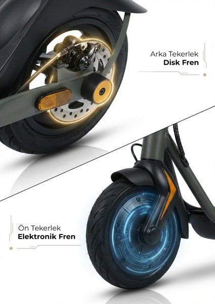 JB-545 Elektrikli Scooter – 350W Motor, 25 Km/s Hız, Disk Fren, Ipx5, 13.2AH Batarya indirimleri