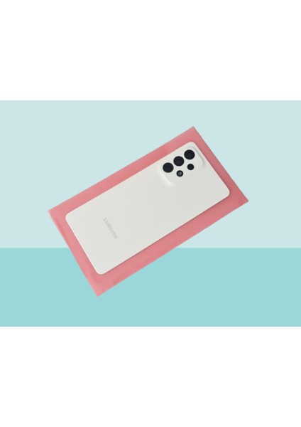 Samsung Galaxy A53 Arka Pil Batarya Kapağı Kapak ( Full Kamera Lensli ) Beyaz