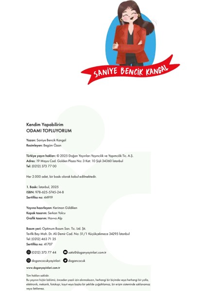 Kendim Yapabilirim-Odamı Topluyorum - Saniye Bencik Kangal modelleri