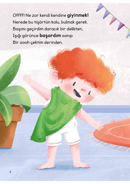 Kendim Yapabilirim-Giyinmeyi Öğreniyorum - Saniye Bencik Kangal indirimleri