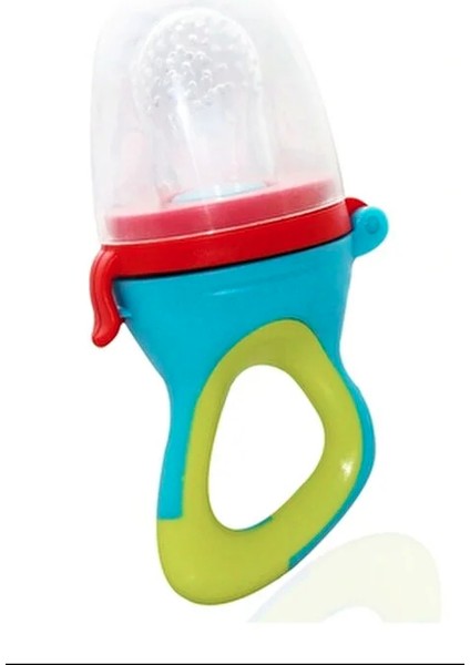 Silikon Uçlu Turuncu Meyve Sebze Emziği Uzun Ömürlü Kullanım için Ergonomik Tasarım