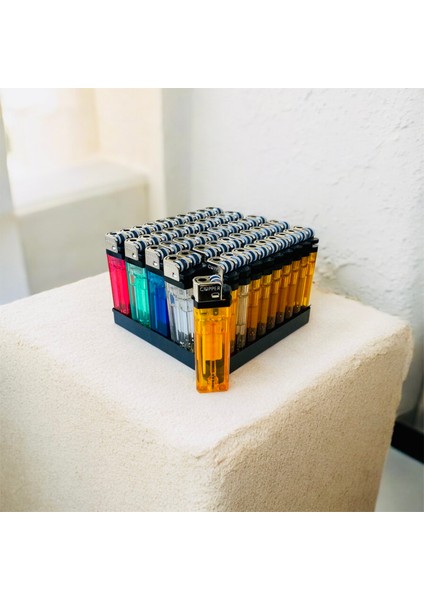 Büyük Boy Taşlı Çakmak Şeffaf 50 Adet Doldurulabilir fiyatları