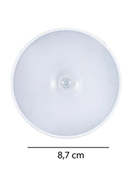 Hareket Sensörlü 241953 Mıknatıslı LED Işık Modern Stil İç Mekan Her Yöne Işık Kaynağı