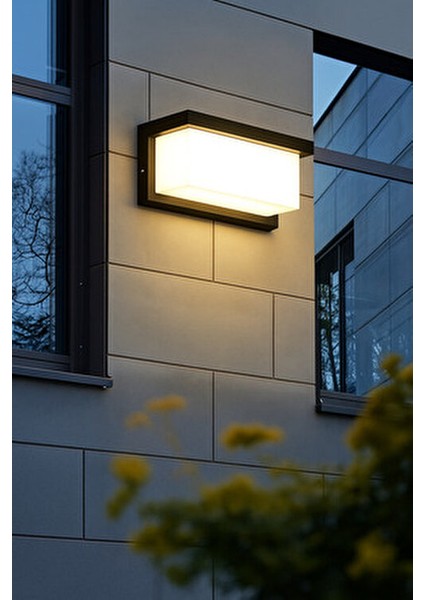 CT-7084 Cunda LED Aplik 30W Günışığı Aşağı Yönlü LED Duy ile Modern Bahçe Aydınlatması indirimleri