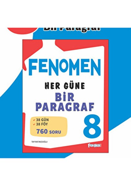 Fenomen Okul 2025 8. Sınıf LGS Soru Bankası Her Güne Bir Paragraf fiyatları