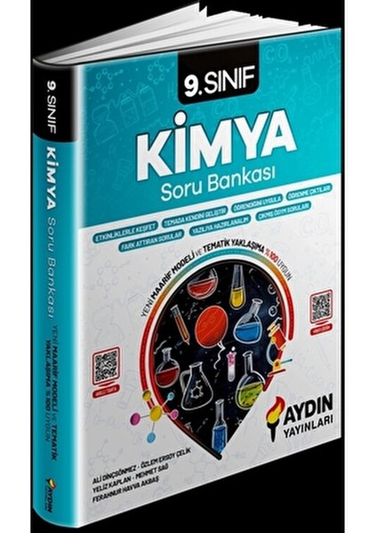 Aydın Yayınları 9. Sınıf Kimya Soru Kitabı - TYT & AYT Sınavlarına Hazırlık İçin Ciltsiz fiyatları