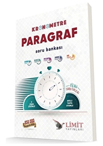 Kronometre Paragraf Soru Bankası Üniversite Hazırlık İçin TYT AYT Sınavlarına Yönelik fiyatları