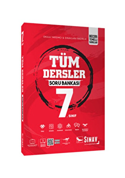 7. Sınıf Tüm Dersler Soru Bankası Ciltsiz Türkiye Menşeli Eğitim Kitabı fiyatları